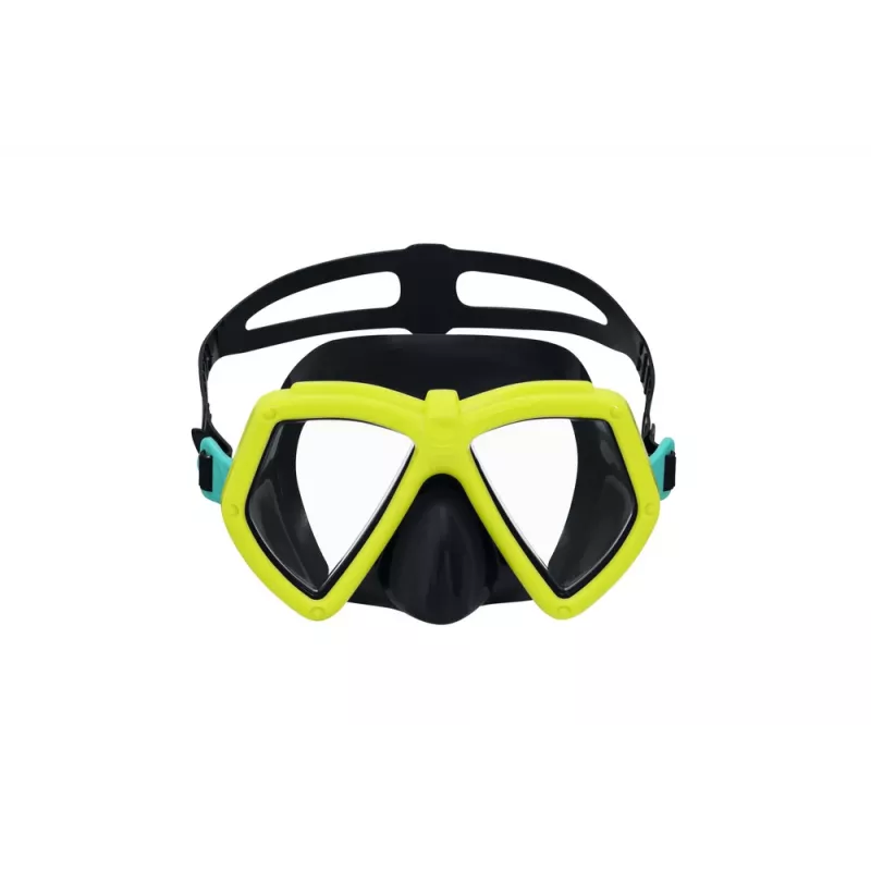 Bestway zwembril masker geel 22040