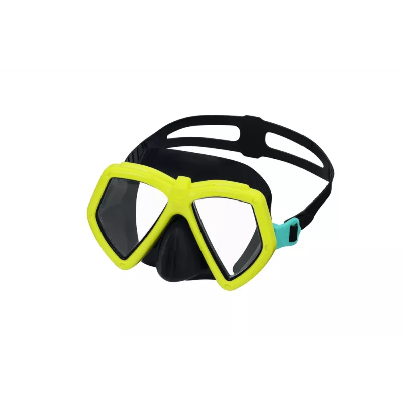 Bestway zwembril masker geel 22040