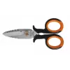 BETA 1128BSX elektriciensschaar met stripgroef, 145 mm, RVS, oranje/zwart