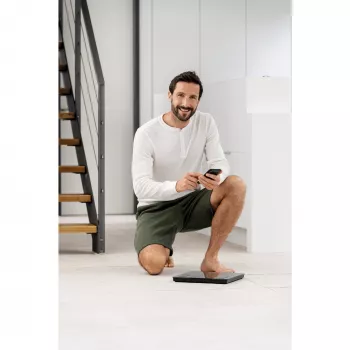 Beurer BF 500 Super Black Edition diagnoseweegschaal met Bluetooth