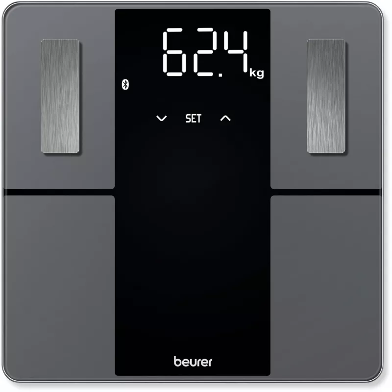 Beurer BF 500 Super Black Edition diagnoseweegschaal met Bluetooth