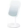 Beurer BS 47 verlichte cosmetische spiegel met 5-voudige vergroting, oplaadbare accu en dimbare LED-verlichting 10468