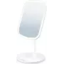Beurer BS 47 verlichte cosmetische spiegel met 5-voudige vergroting, oplaadbare accu en dimbare LED-verlichting 10468