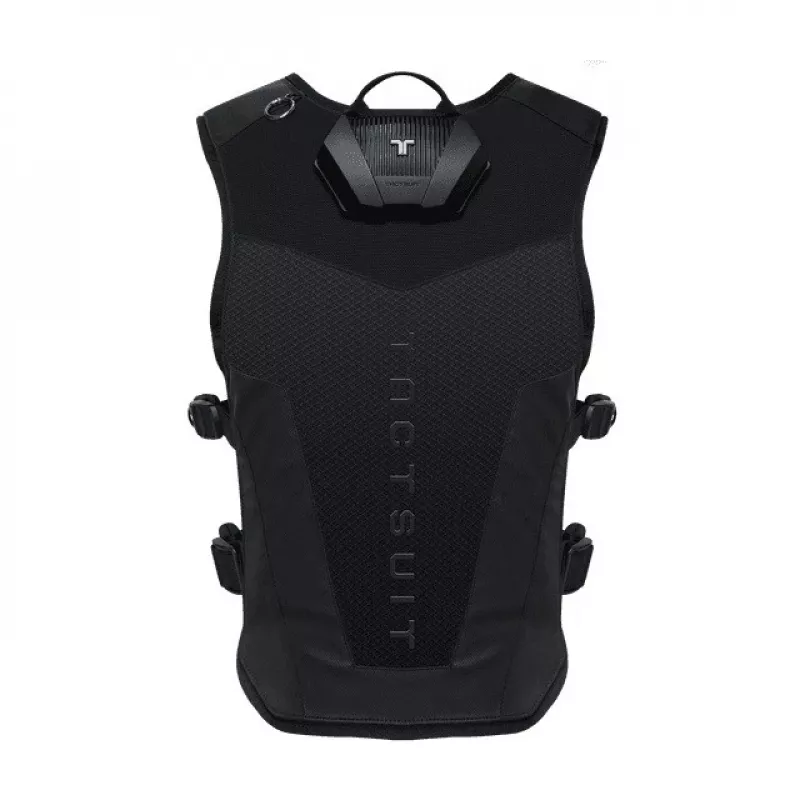 bHaptics TactSuit Air Onyx haptisch vest met 40 trilmotoren, bluetooth, USB-C, ademend mesh, zwart