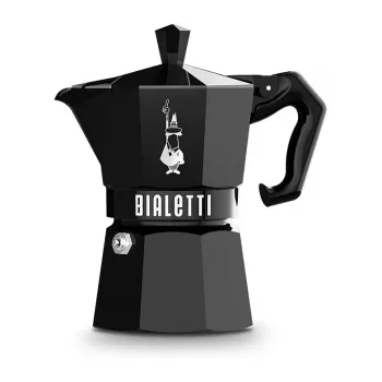 Bialetti MOKA EXCLUSIVE 3TZ zwart (9065) espressomaker voor op het fornuis