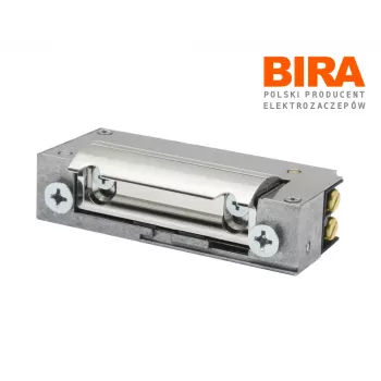 BIRA HARTTE XS12UW-B elektrische opener, XS-serie (R5), 12V AC/DC, fail-secure, met vrijgeefknop, versterkt
