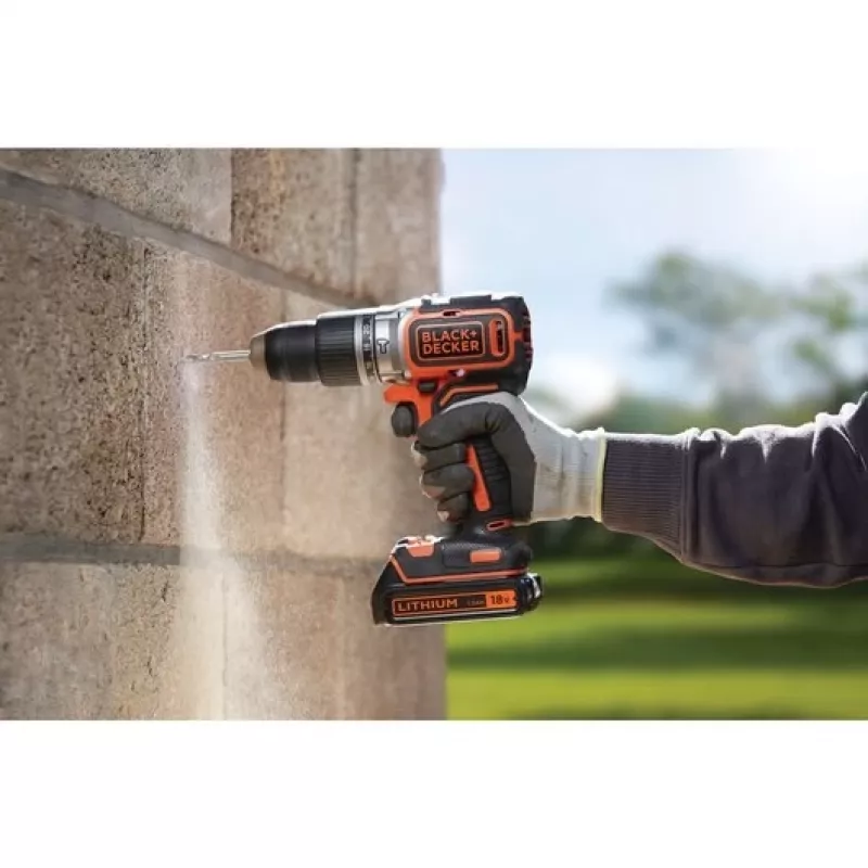 Black & Decker BL188N-XJ 18V Borstelloze Klopboormachine 1650 RPM