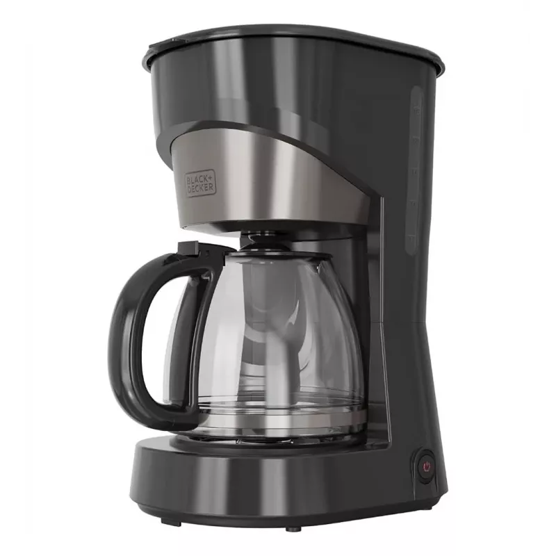 BLACK+DECKER BXCO1001E 1000 W 12-kops filterkoffiezetapparaat, 1,5 L, zwart