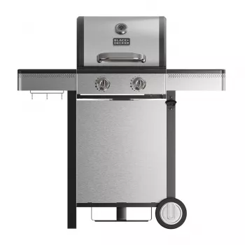 Black+Decker BXOG7200E Gasbarbecue, 2 branders x 3,6 kW