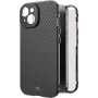 Black Rock Cover 360° Glas voor Apple iPhone 15, echt carbon 00221252