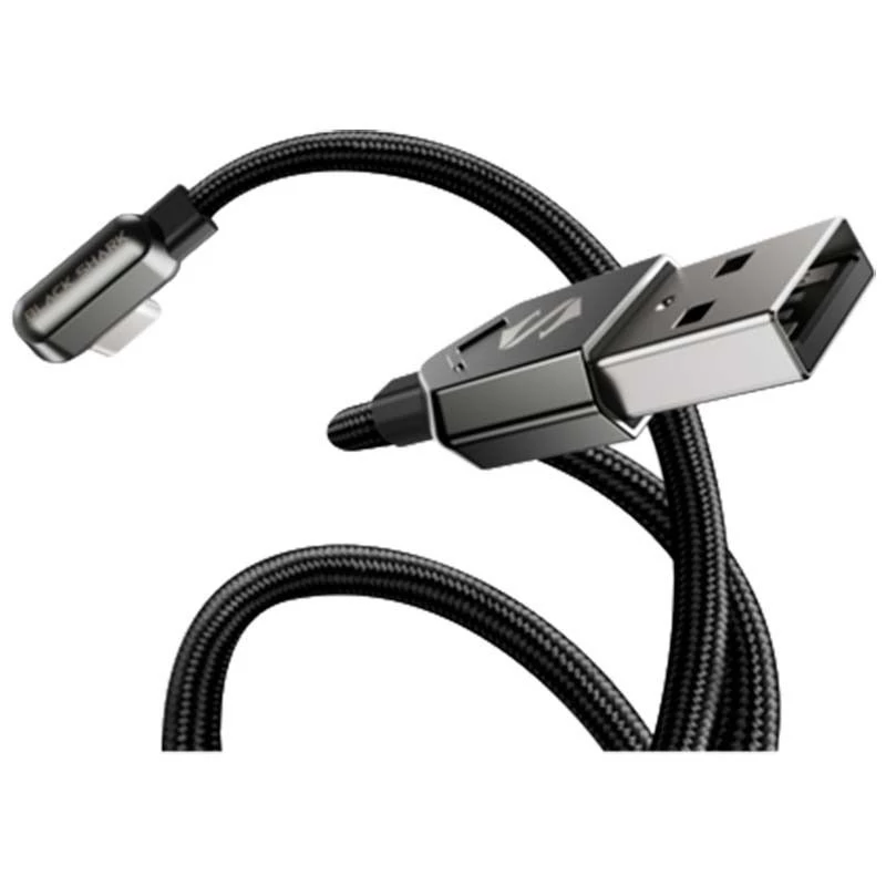 Black Shark USB-A naar USB-C-kabel 1,2m zwart
