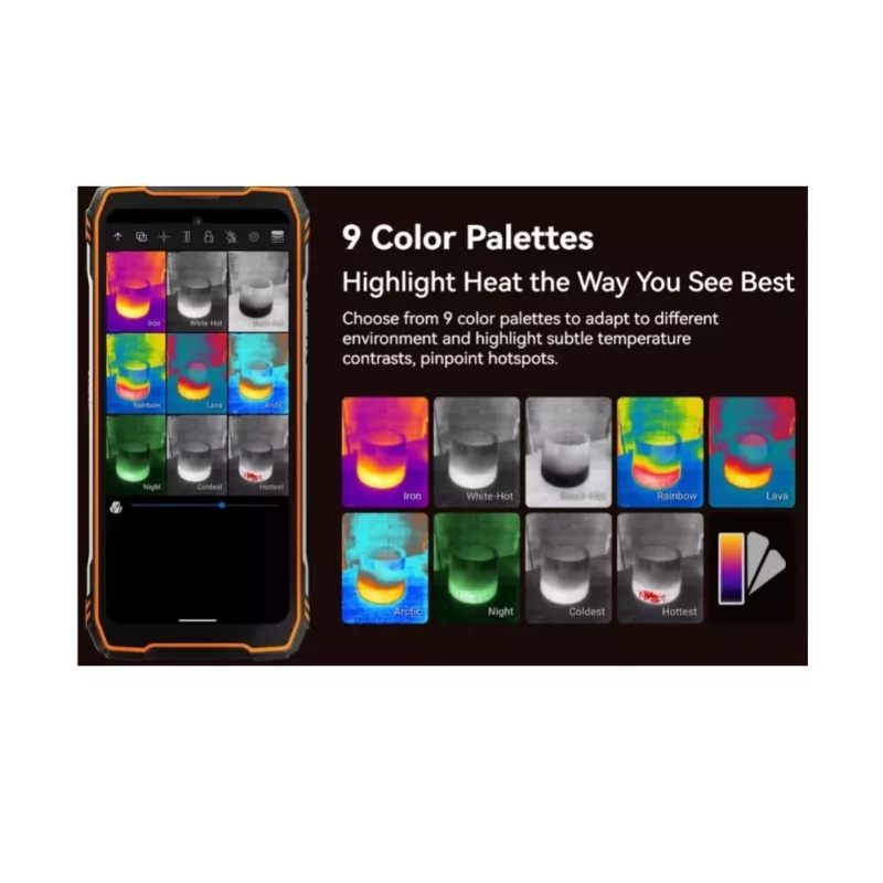 Blackview XPLORE 1 Pro 12+256 GB Thermal Image zwart