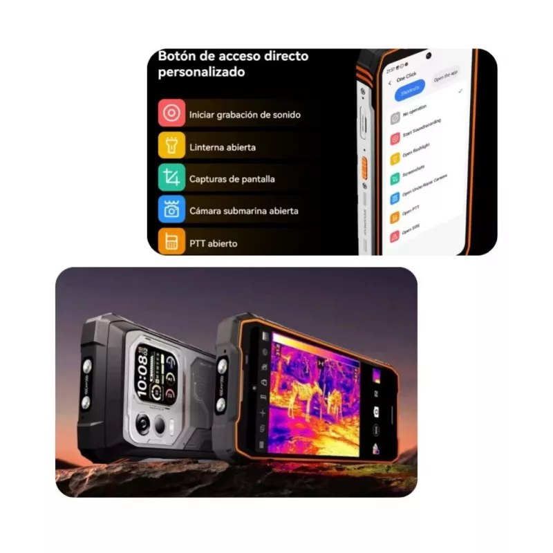 Blackview XPLORE 1 Pro 12+256 GB Thermal Image zwart