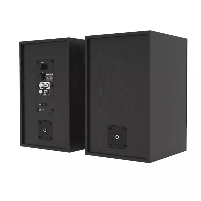 Blaupunkt BS40BK 2.0 stereo-multimedialuidsprekers 40W Bluetooth 5.0 AUX MDF hout zwart
