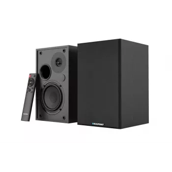 Blaupunkt BS40BK 2.0 stereo-multimedialuidsprekers 40W Bluetooth 5.0 AUX MDF hout zwart
