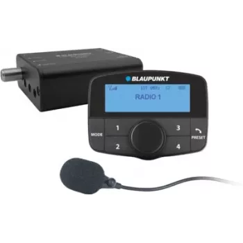 Blaupunkt DABNPLAY 550 DAB+ receiver met FM-transmitter, Bluetooth-handsfree, afstandsbediening, zwart 2 010 025 000 000