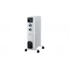 Blaupunkt HOR401 2000 W olieradiator verwarming, wit, 3 verwarmingsstanden, instelbare thermostaat, oververhittingsbeveiliging, kantelbeveiliging, 9 ribben, fluisterstil, voor ruimtes tot 25 m²