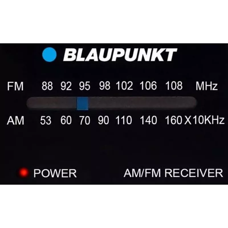 Blaupunkt PR4WH draagbare AM/FM-radio grijs