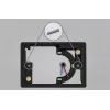 Blebox framePanelM Zwart Inbouw-wandmontageframe voor ControlPanelM