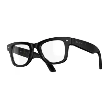 BlitzWolf BW-AG1 AI Smart Glasses met open-ear-audio, Bluetooth 5.3, IPX4, TR90-frame