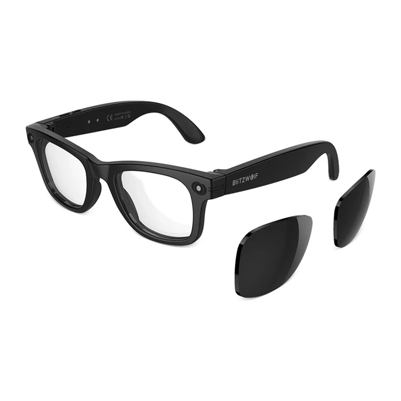 BlitzWolf BW-AG1 Pro Smart AI Sunglasses met verwisselbare zonnebrilglazen