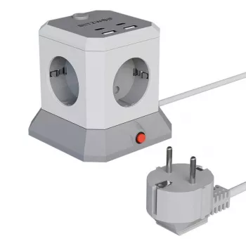 BlitzWolf BW-EC1 4xAC 2xUSB-A 2xUSB-C verlengstuk