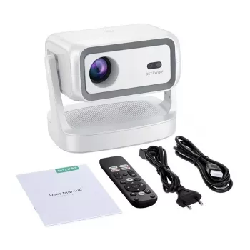 Blitzwolf BW-V12 Full HD (1080p) LCD-projector, 600 ANSI-lumen, Android 9.0 smart projector