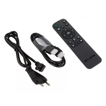 BLOW draagbare projector Android TV HD Cinema Sound met zwarte tas