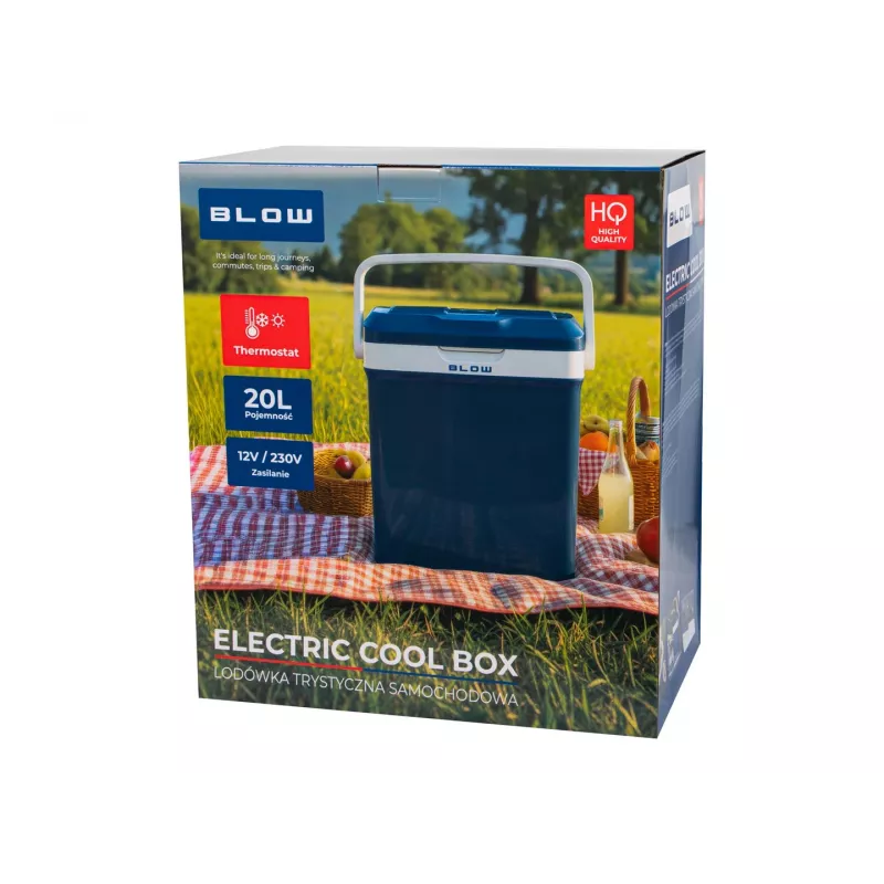 BLOW Tourist Auto Koelkast 20L Draagbare Koelbox