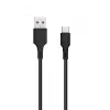 Blue Star USB-A naar USB-C Kabel 1m 3A Zwart DC-001AC3.0