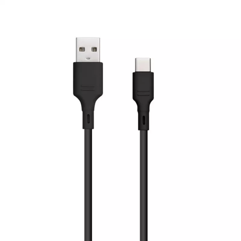 Blue Star USB-A naar USB-C Kabel 1m 3A Zwart DC-001AC3.0