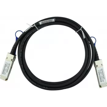 BLUELAN compatibele Mellanox MCP1650-V00AE30 QSFP56 Direct Attach kabel, 200GBASE-CR4, InfiniBand, 30AWG, 0,5 meter (MCP1650-V00AE30-BL)