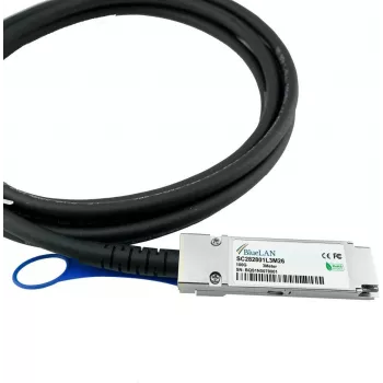 BlueLAN compatibele NVIDIA CAB-Q-Q-100GbE-3M QSFP28 direct attach-kabel, 100GBASE-CR4, InfiniBand EDR, 26AWG, 3 meter