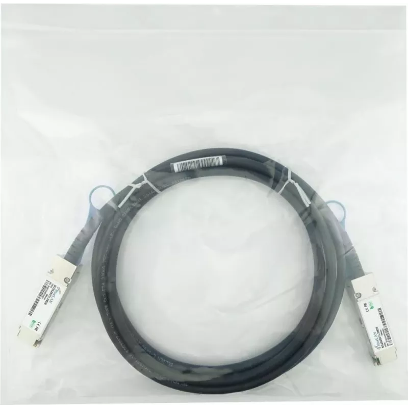 BlueOptics CBL-NTWK-0943-SQ28C10M-BL InfiniBand kabel 10 m QSFP28 oranje