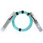 BlueOptics HPE P08300-001 Compatible QSFP56 Active Optical Cable (AOC), 200GBASE-SR4, 5m