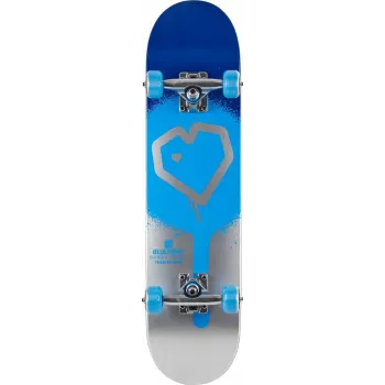 Blueprint Complete Skateboard 7.25 zwart-geel
