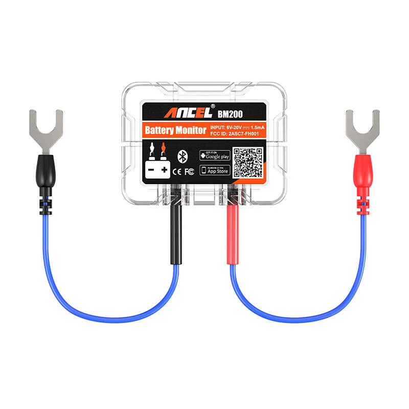 Bluetooth accutester ANCEL BM200 6-20V DC
