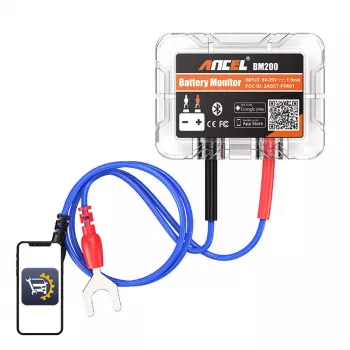 Bluetooth accutester ANCEL BM200 6-20V DC