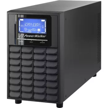 Bluewalker PowerWalker VFI 2000C LCD UPS - 1600W / 2000VA - online dubbele conversie - 4x IEC C13 - USB & RS-232 - tower