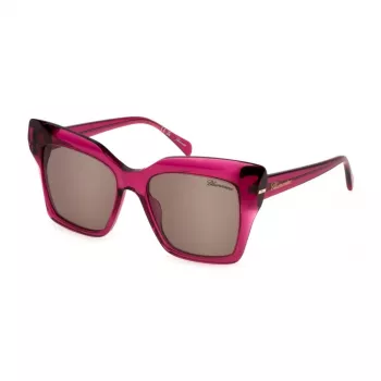 Blumarine dames zonnebril SBM832S5401BV vlinder acetaat zwart grijs verloop UV400