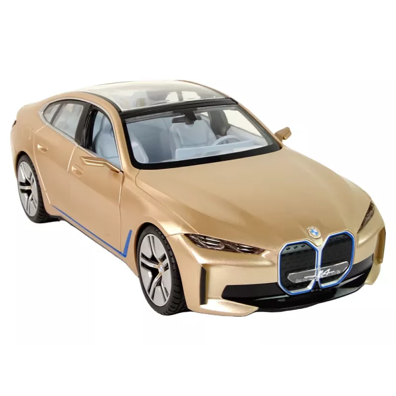 BMW I4 RC-afstandsbedieningsauto Rastar goud 1:14