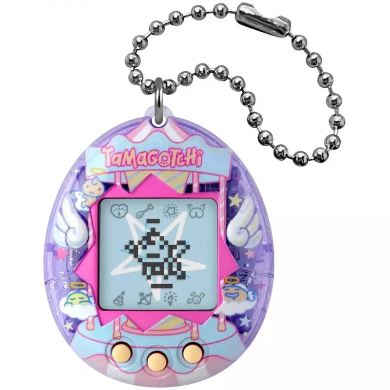 BND Tamagotchi Original - Angel Carousel virtueel huisdier speelgoed, wit