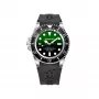Bobroff BF0002i-BFSTN heren analoog quartz horloge 42mm zwart edelstaal