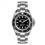 BOBROFF BF001 heren analoog quartzhorloge 44 mm zwarte lederen band
