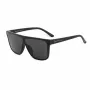 Bobroff BFG0032-S05P herenzonnebril – gepolariseerd, zwart montuur, grijze glazen, 143 mm