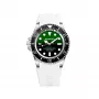 BOBROFF MAN BF0002i-BFSTB 44mm analoog quartz horloge zwart leer