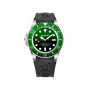 BOBROFF MAN BF0002ibvBFS analoog kwartshorloge 42mm zwarte wijzerplaat leren band