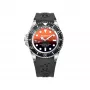 BOBROFF MAN BF0004i-BFSTN 42mm quartz analoog horloge zwarte wijzerplaat leren band