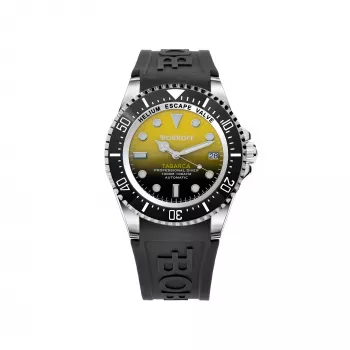 BOBROFF MAN BF0008-BFSTN 44mm edelstaal quartz analoog horloge