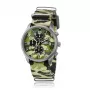 BOBROFF MAN BF0020 analoog quartzhorloge 42mm RVS zwart leer